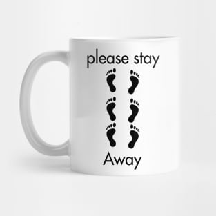 please stay 6 feet away Mug